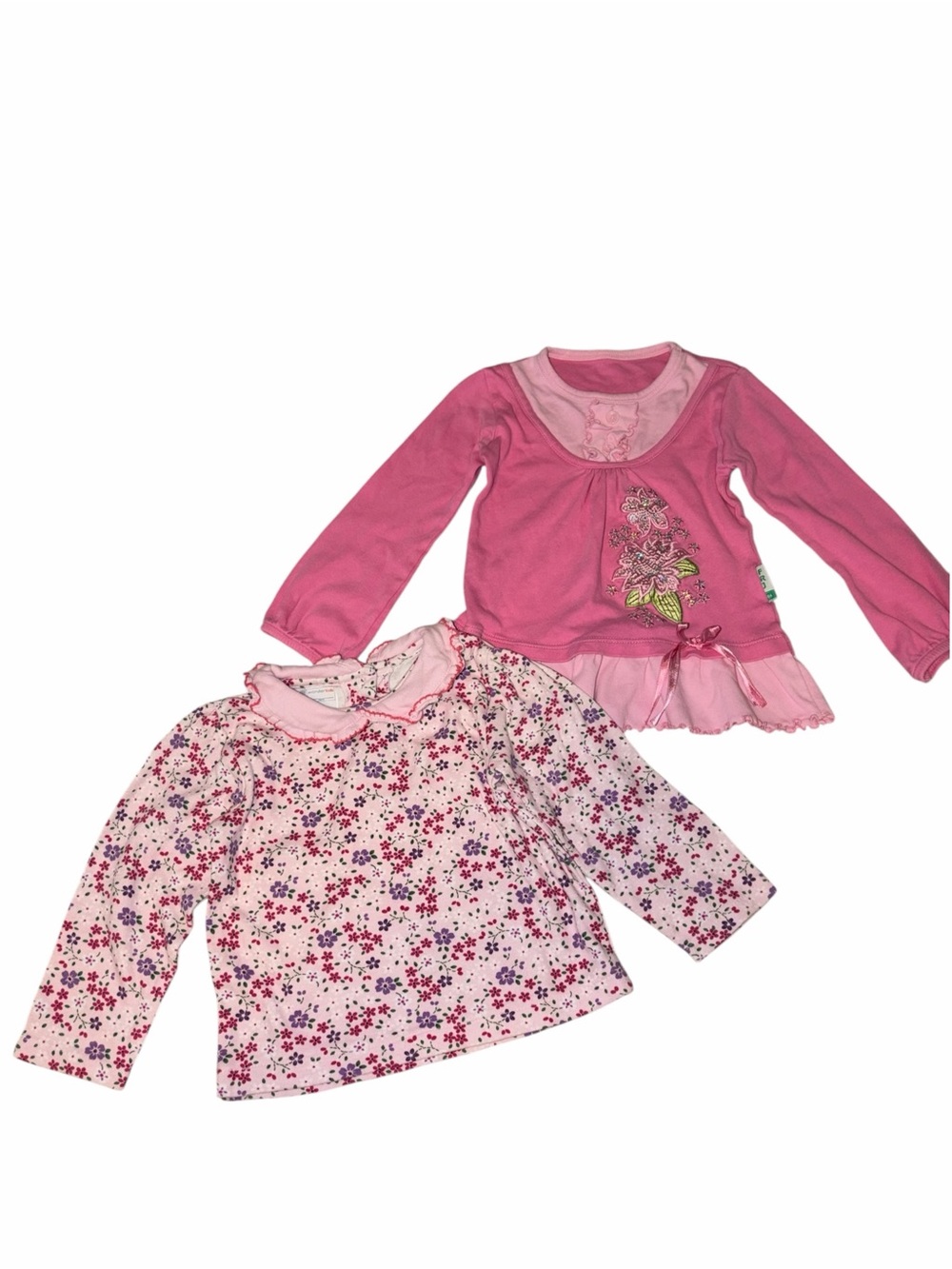 Vintage Y2K Girls Ditsy Floral Cotton Top Bundle 3T WonderKids Free Juniors